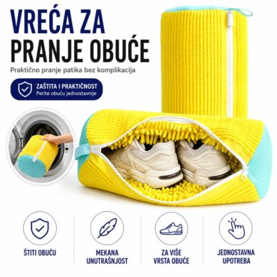 Vrećica za pranje obuće u mašini